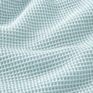 Tesatura din Bumbac Waffle - Menthe