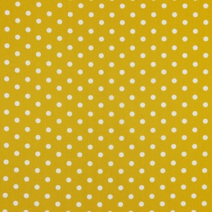 Bumbac imprimat - Dots Ocre - Img 2