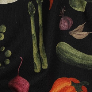 Canvas imprimat digital - Vegetables black - Img 3