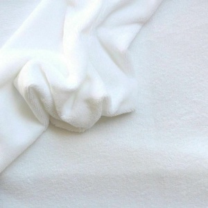 Cupon 115x70cm - Tesatura prosop cu fibra de Bambus - White