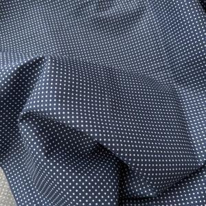 Cupon 140x100cm - Bumbac imprimat - Moda Fabrics Tiny Dots Denim