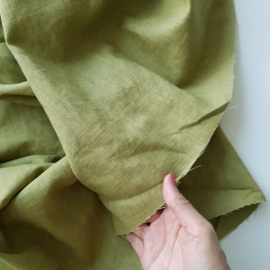 Cupon 25cm - Material In - Linen Washed - Moss Green - Img 3