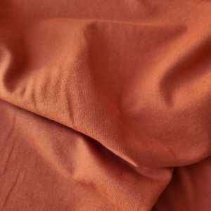 Cupon 30 cm - Jerse bumbac uni - Terracota