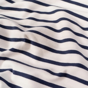 Cupon 40cm - Jerse de bumbac - Breton Stripes Marine
