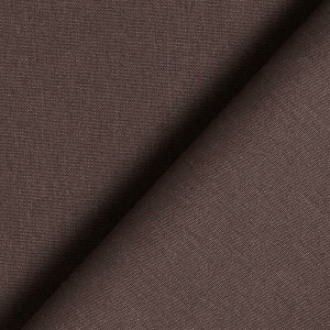 Cupon 55cm - Poplin bumbac uni - Dark Brown - Img 2