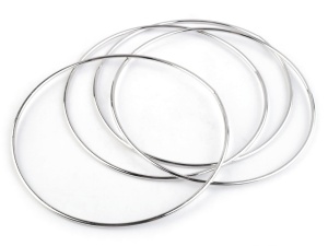 Inel metalic pentru decoratiuni - diametru 15 cm