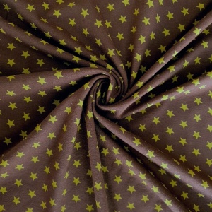 Jerse Bumbac imprimat - Curry Stars Cacao 07756-012 - Img 2