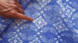 Material 100% In Imprimat - Fereira Blue - Img 3