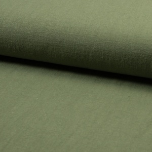 Material 100% In Prespalat Stonewashed - Khaki - Img 1