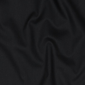 Material din bumbac si vascoza uni - Black