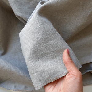 Material In - Linen Washed - Grege - cupon 95cm - Img 2