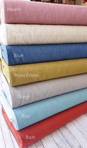 Material In - Linen Washed - Rust - Img 3