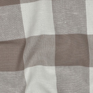 Material tesut yarn dyed - Checks Beige - Img 4