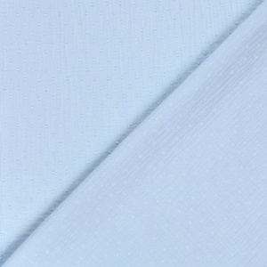 Muselina din bumbac - Dobby Blue - Img 2