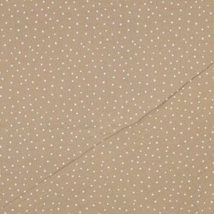 Muselina imprimata - Little Dots Beige - Img 3