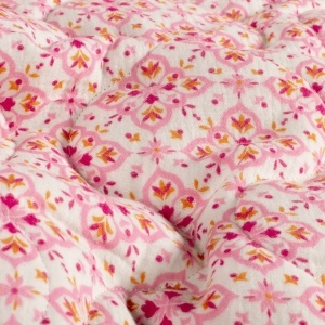 Muselina matlasata cu doua fete - Abstract Fuchsia - Img 2
