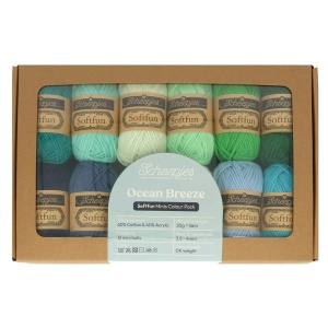 Pachet 12 sculuri x 20 gr - Scheepjes Softfun - Ocean Breeze - Img 2