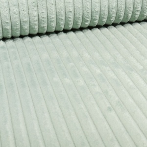 Plush Minky Stripes - Vintage Green