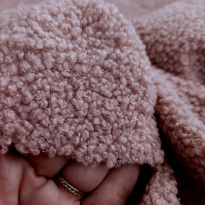 Plush Teddy Sherpa Boucle - Petale - Img 2