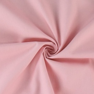 Poplin bumbac uni - Old Rose - Img 1