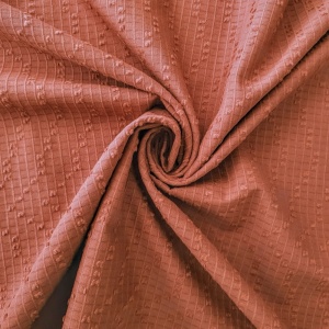 Voal brodat- Dobby Stitch Paprika