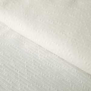 Voal brodat- Dobby Stitch White - Img 2