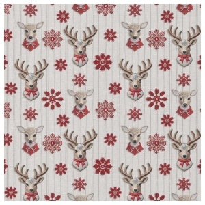 Bumbac imprimat digital - Festive Deer