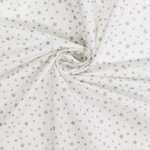 Bumbac imprimat - Etoile Silver