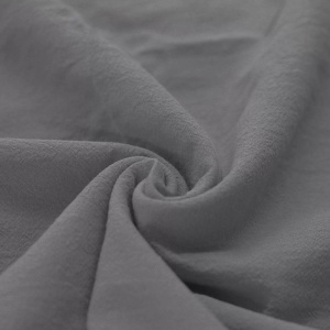 Bumbac Prespalat Stonewashed - Gri Antracit