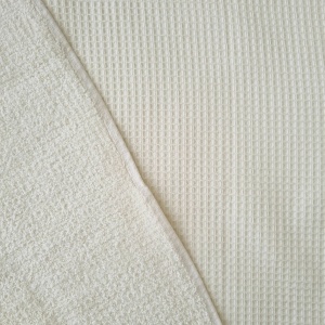 Cupon 65 cm - Tesatura prosop Waffle Terry - Ecru