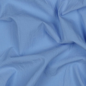 Cupon 80 cm - Poplin prespalat uni - Azur