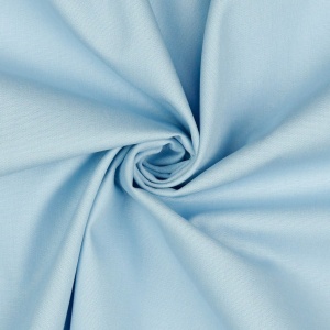 Cupon 90cm - Poplin bumbac uni - Baby Blue