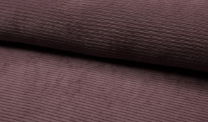 Jerse velur din bumbac - Mauve - Img 2
