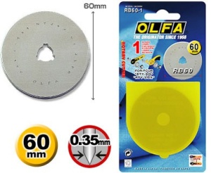 Lama de rezerva 60 mm RB-60-1