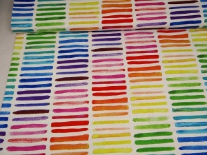 Material Canvas imprimat - Colorful Stripes - Img 4