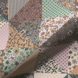 Material home decor - Sweet Flower Quilt