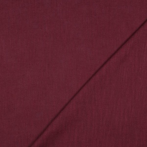 Material In - Linen Washed - Wine Red - Img 3