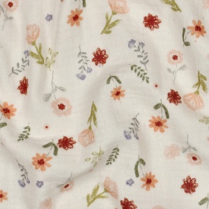 Muselina premium imprimata digital - Autumn Flowers