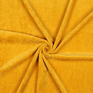 Plush bumbac Nicky Velour - Ochre - Img 2