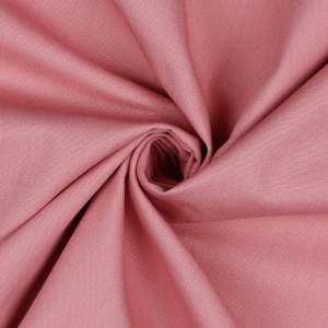 Poplin bumbac uni - Blush - Img 1