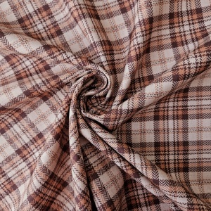 Poplin imprimat - Gingham Tartan Red - Img 2