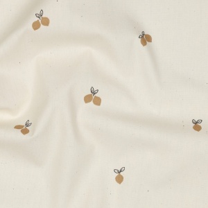 Poplin organic GOTS - Natural Fruits
