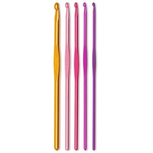 Set de 5 crosete metalice Prym, 2.5 - 5 mm - multicolor - Img 3