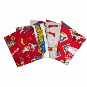 Set Fat Quarter 5 bucati - DC Comics Wonder Woman