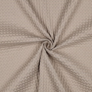 Tesatura din Bumbac Waffle Big - Sand - Img 2