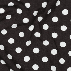 Vascoza Imprimata digital- Big Polka Dots Brown