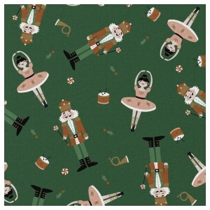 Bumbac imprimat - Christmas Ballet