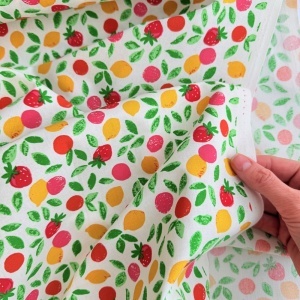 Bumbac imprimat - Citrus Berry