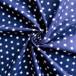 Bumbac imprimat - Petite Stars Cobalt [04955.003] - cupon 1.15m