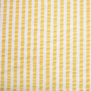 Cupon 135x65cm - Bumbac gofrat Seersucker cu dungi - Sunny Stripes - Img 2